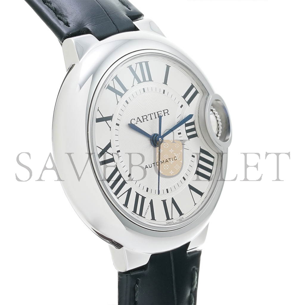 CARTIER BLUE BALLOON 33MM WATCH W6920085